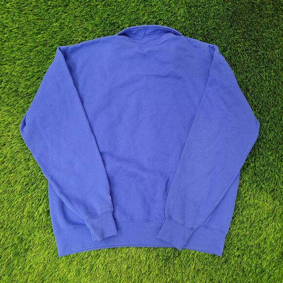 Champion Saint-Xavier University 1/4 Zip Sweatshirt XL 25x27 Crop - Picture 2 of 14